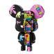 Конструктор JAKI Maker POP Magnet Bear серия Киберпанк мишки Магнитный вайб JK6250-1 черный