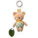 Сенсорная мягкая игрушка-подвеска с прорезывателем Мишка Брендон Taf Toys 13575