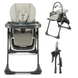 Стульчик для кормления 2 в 1 Kinderkraft Tummie&nbsp;KHTUMM00GRY0000 Grey
