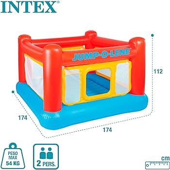 Надувной игровой центр батут Jump-O-Lene Playhouse Intex 48260