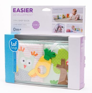 Розвиваюча книжка-розкладушка 3 в 1 Мишенята-мавпенята Baby Book Taf Toys 12025
