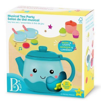 Уцінка Ігровий набір Музичне чаювання (17 предметів) Musical Tea Party Battat BX4522Z