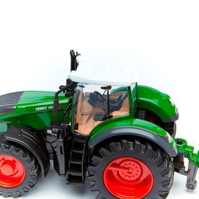 Модель-трактор Fendt 1050 Vario з роторними валковими граблями Bburago 18-31665