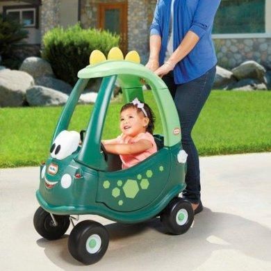 Дитяча машинка-каталка Cozy Coupe Dino Go Green Дракончик Little Tikes 173073000