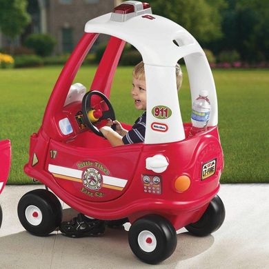 Дитяча машинка-каталка Пожежна Cozy Coupe Rescue Little Tikes 172502 від 18 місяців