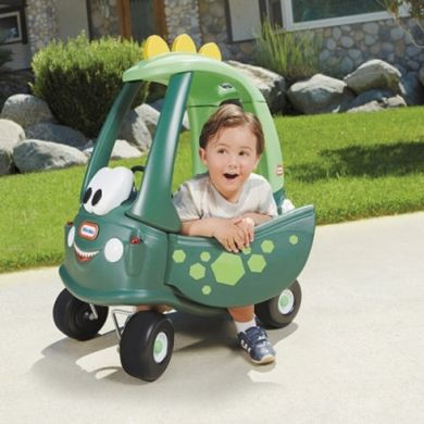 Дитяча машинка-каталка Cozy Coupe Dino Go Green Дракончик Little Tikes 173073000