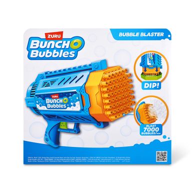 Бластер з мильними бульбашками (125 мл, 7000) Medium Bubble Blaster S1 Bunch O Bubbles Zuru 11348