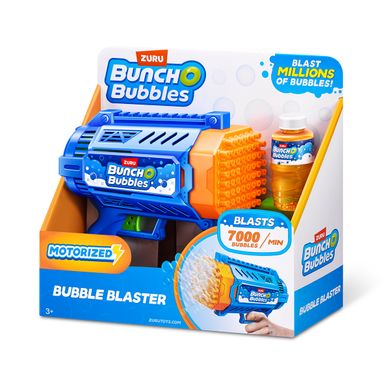 Бластер з мильними бульбашками (125 мл, 7000) Medium Bubble Blaster S1 Bunch O Bubbles Zuru 11348