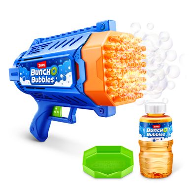 Бластер з мильними бульбашками (125 мл, 7000) Medium Bubble Blaster S1 Bunch O Bubbles Zuru 11348