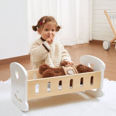 Дерев'яна лялькова колиска PolarB Viga Toys 44850
