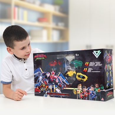 Ігровий набір Dinoster Швидка трансформація Quick Switching Robot Set Alpha Group EU580810A