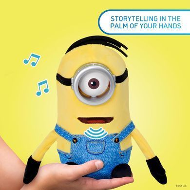 Інтерактивна м'яка іграшка Посіпаки Дік Wow! Stuff Universal Minions Real FX Palm Puppetronic Dick MIN-1052