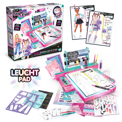 Набір для творчості Дизайн одягу Style 4 Ever Fashion Designer Light Up Studio Canal Toys OFG303 з підсвіткою