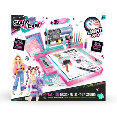 Набір для творчості Дизайн одягу Style 4 Ever Fashion Designer Light Up Studio Canal Toys OFG303 з підсвіткою
