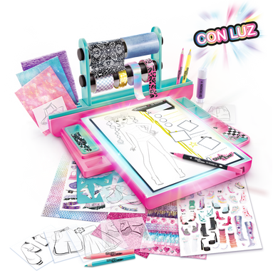 Набір для творчості Дизайн одягу Style 4 Ever Fashion Designer Light Up Studio Canal Toys OFG303 з підсвіткою