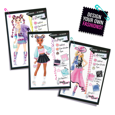 Набір для творчості Дизайн одягу Style 4 Ever Fashion Designer Light Up Studio Canal Toys OFG303 з підсвіткою