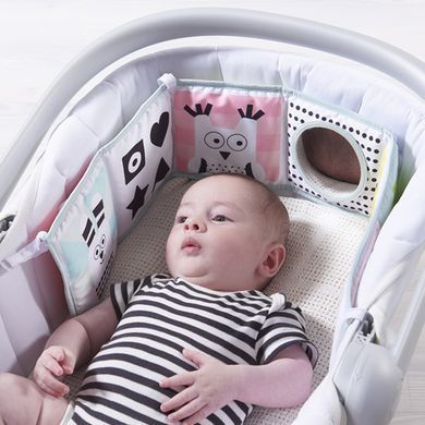 Розвиваюча книжка-розкладушка 3 в 1 Мишенята-мавпенята Baby Book Taf Toys 12025