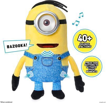 Інтерактивна м'яка іграшка Посіпаки Дік Wow! Stuff Universal Minions Real FX Palm Puppetronic Dick MIN-1052