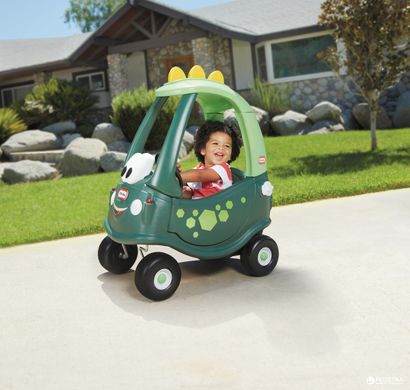 Дитяча машинка-каталка Cozy Coupe Dino Go Green Дракончик Little Tikes 173073000