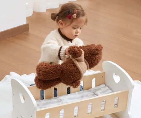 Дерев'яна лялькова колиска PolarB Viga Toys 44850