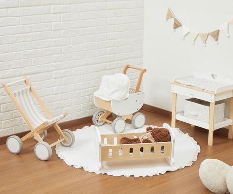 Дерев'яна лялькова колиска PolarB Viga Toys 44850