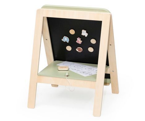 Деревянный двухсторонний мольберт PolarB Viga Toys 44258