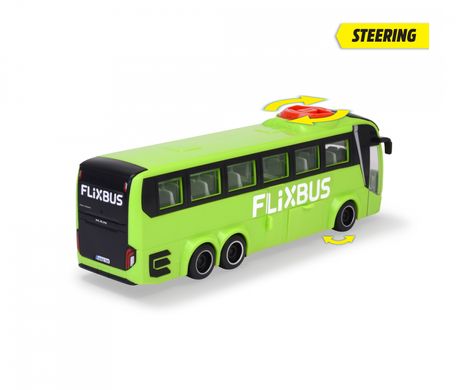 Іграшковий туристичний автобус MAN Lion's Coach Flixbus Dickie Toys 3744015 зелений