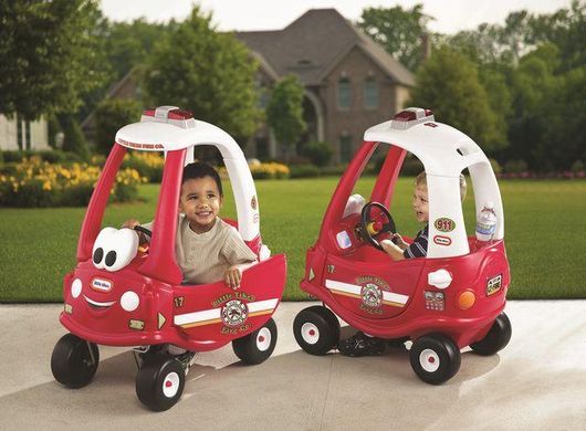 Дитяча машинка-каталка Пожежна Cozy Coupe Rescue Little Tikes 172502 від 18 місяців