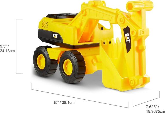 Уценка Игрушка экскаватор Cat Tough Rigs Excavator (38 см) Funrise 82035