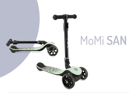 Складаний самокат MoMi SAN green HULA00013 від 3 років