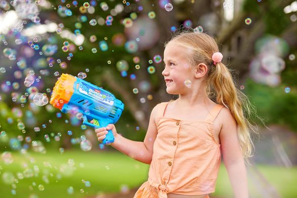 Бластер з мильними бульбашками (125 мл, 7000) Medium Bubble Blaster S1 Bunch O Bubbles Zuru 11348