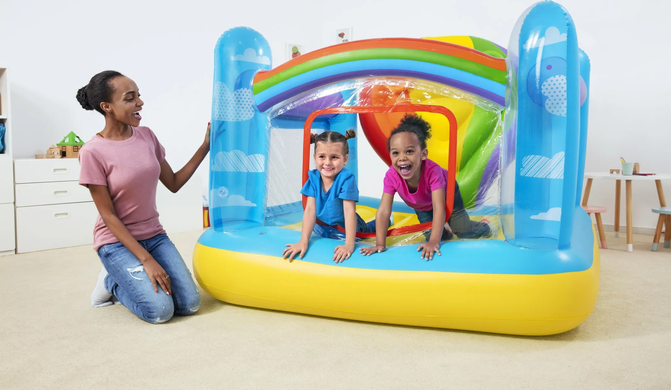 Надувной игровой центр-батут Воздушный шар Jumping Balloon Bestway 52269 (175 x 173 x 137 см)
