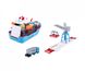 Игровой набор Грузовое судно Logistic Toy Port Majorette Creatix 2050039