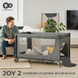 Кровать-манеж Kinderkraft Joy 2 Happy Shapes KLJOY02HAP00000