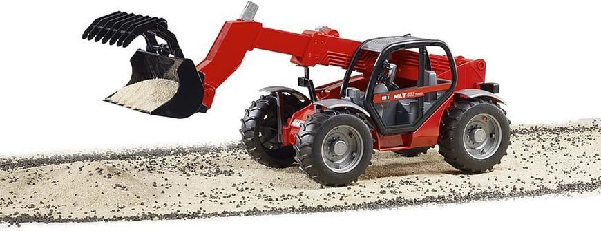 Телескопический погрузчик Manitou MLT 633 (1:16) Bruder 02125