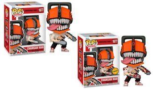 Виниловая фигурка Человек-бензопила w/CH(BD) Chainsaw Man (№1677) Funko POP! Animation 80324