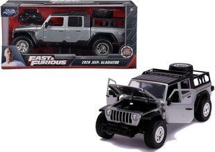 Металлическая машинка 1:24 Fast & Furious 9 Tej Parker's 2020 Jeep Gladiator Jada Toys 253203055