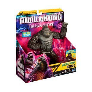 Ігрова фігурка Конг готовий до бою (18 см) Battle Roar Kong Godzilla vs. Kong Playmates 35507 зі звуком