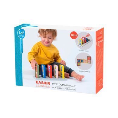 Развивающая игра Мое первое домино My 1st Domino Rally Taf Toys 12865 коллекция Саванна