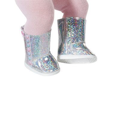 Обувь для куклы Baby Born Серебристые сапожки Zapf Creation 831786