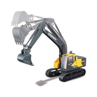 Металева машинка Екскаватор Volvo Ec220E Bburago 18-32086