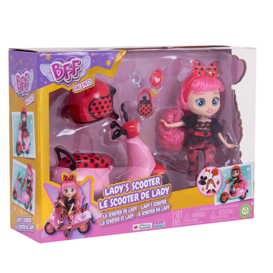 Игровой набор Скутер Леди Cry Babies BFF Talents Lady's Scooter IMC Toys 911123
