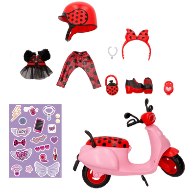 Игровой набор Скутер Леди Cry Babies BFF Talents Lady's Scooter IMC Toys 911123