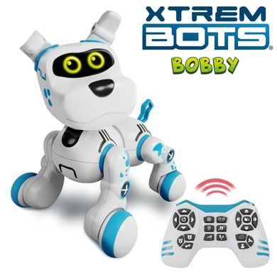 Интерактивная игрушка на радиоуправлении Робо-пес Бобби Xtrem Bots BlueRocket XT3803420