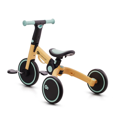 Триколісний велосипед-біговел 3в1 Kinderkraft 4TRIKE Sunflower Blue KR4TRI22BLU0000