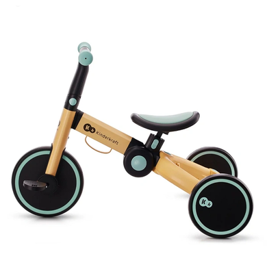 Триколісний велосипед-біговел 3в1 Kinderkraft 4TRIKE Sunflower Blue KR4TRI22BLU0000