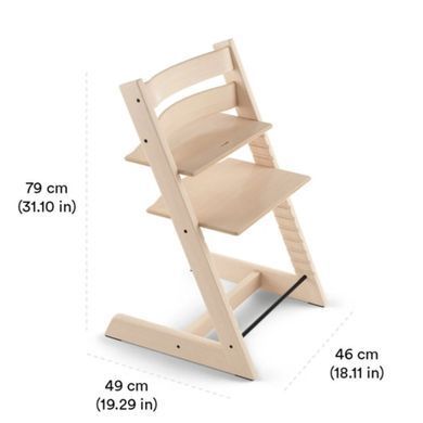 Універсальний дитячій стiльчик Stokke Tripp Trapp 100101 (natural)