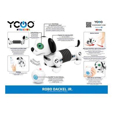 Уцінка Інтерактивний робот-цуценя з керуванням жестами YCOO Robo Dackel Junior Silverlit 88578