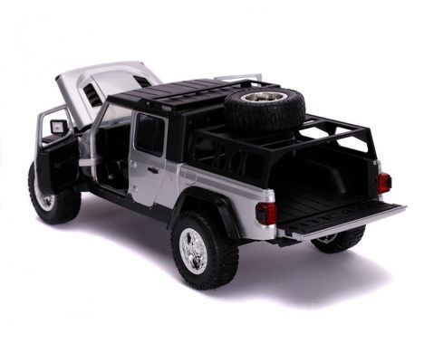 Металлическая машинка 1:24 Fast & Furious 9 Tej Parker's 2020 Jeep Gladiator Jada Toys 253203055