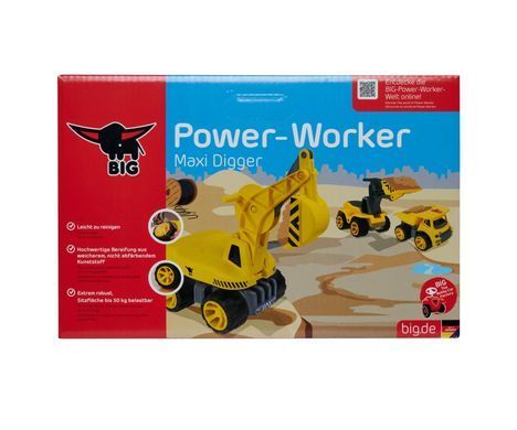 Екскаватор каталка Big Power Worker Maxi Digger 55811 від 3 років
